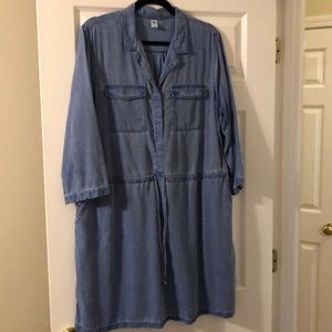 Old Navy jean dress, XL
